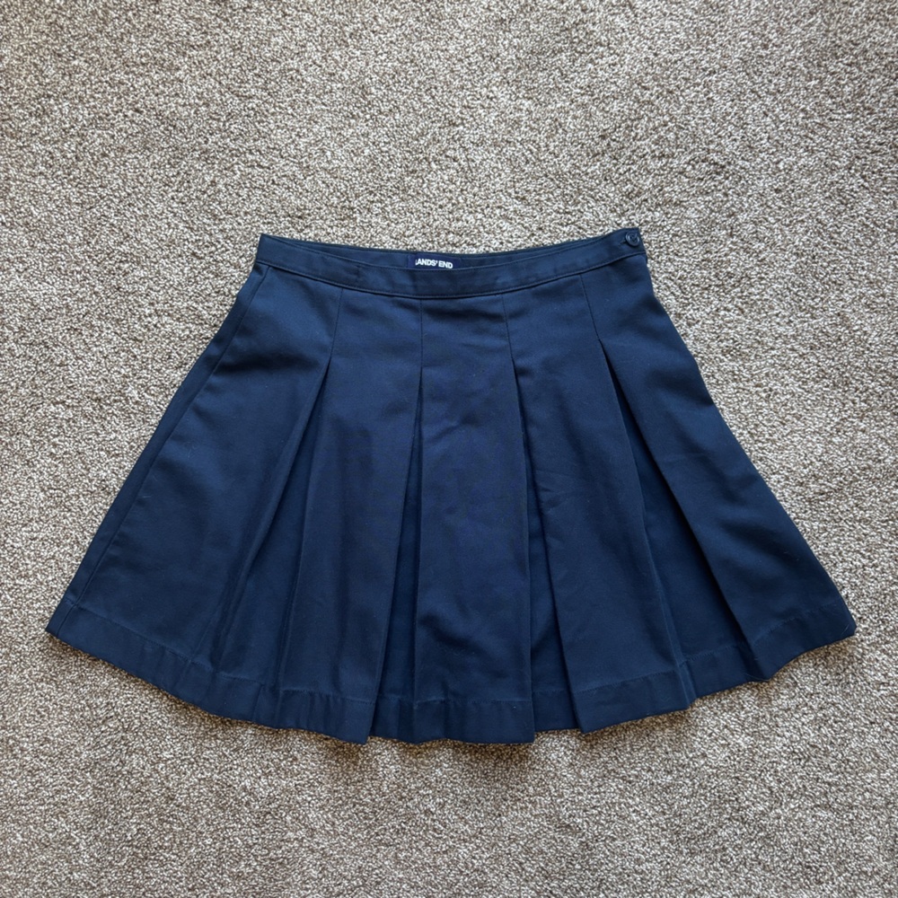 Pleated Midi Skirt